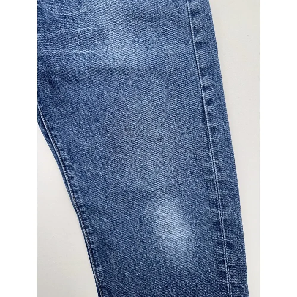 Levi’s 505 White Oak Jeans USA MADE Marked 36 X 30 Men’s Medium Wash Straight.